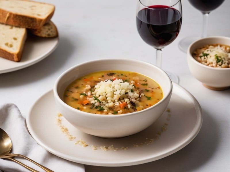 East Ditalini Soup recipe