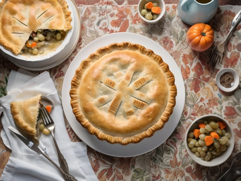 Cheddar Bay Biscuit Chicken Pot Pie