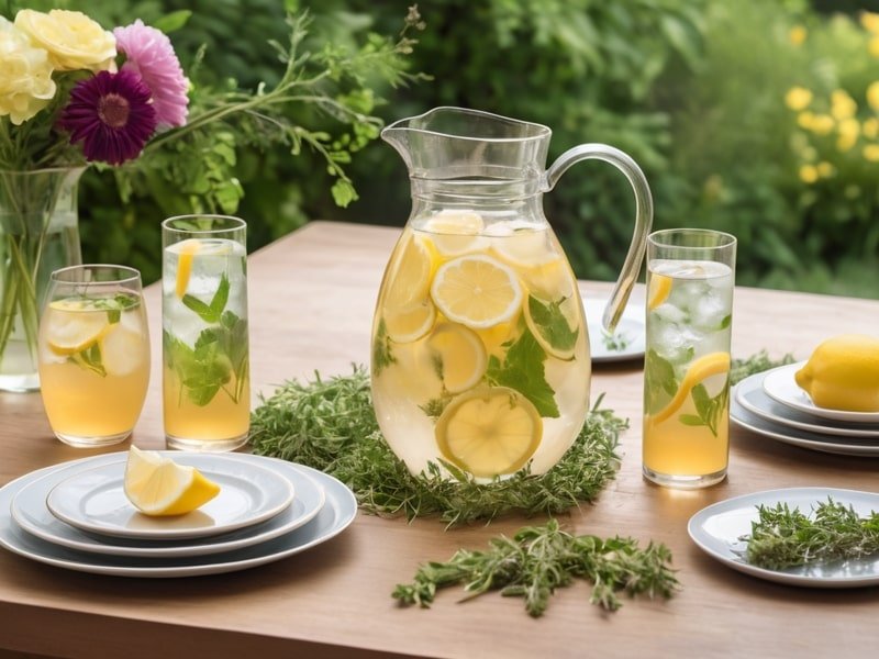 Non-Alcoholic Beverages and Side Dishes