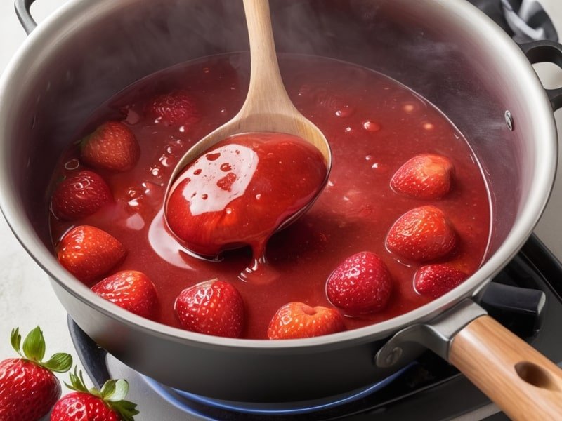 Variations of Strawberry Filling for Cake