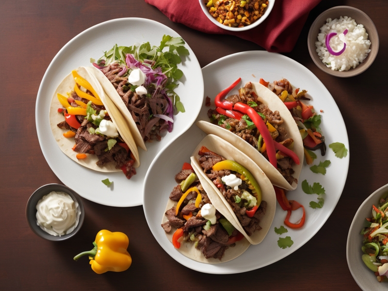 Three beautifully plated dishes featuring sirloin tacos, stuffed peppers, and stir-fry, each showcasing lean ground sirloin as the star ingredient.